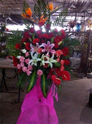 開業(yè)花籃